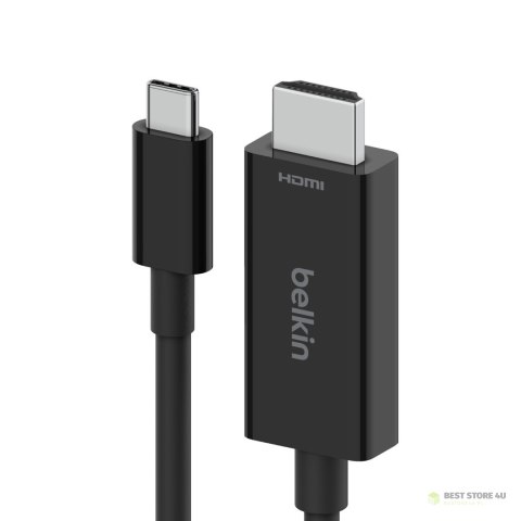 Kabel Belkin Connect USB-C to HDMI 2.1 Cable 2m Black Kabel Belkin Connect USB-C to HDMI 2.1 Cable 2m Black
