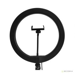 Lampa pierścieniowa LED Ring V-TAC 10W fi255mm Statyw Pilot VT-45010 3200K-5500K 550lm