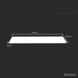 Panel LED V-TAC 40W 1200x300 LED Backlight 30mm 120Lm/W VT-61140 4000K 4800lm