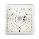 Plafon LED V-TAC SAMSUNG CHIP 12W 29x29cm Czujnik Ruchu CCT Kwadratowy Biały VT-81003 3000K-4000K-6000K 1100lm 5 Lat Gwarancji