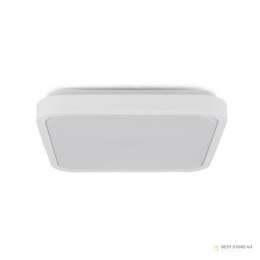 Plafon V-TAC 18W LED SAMSUNG CHIP Kwadrat 25x25cm Natynkowy IP44 Biały VT-8618 4000K 1830lm 5 Lat Gwarancji