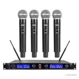 DNA WM4 VOCAL SET mikrofon bezprzewodowy 4x nadajn