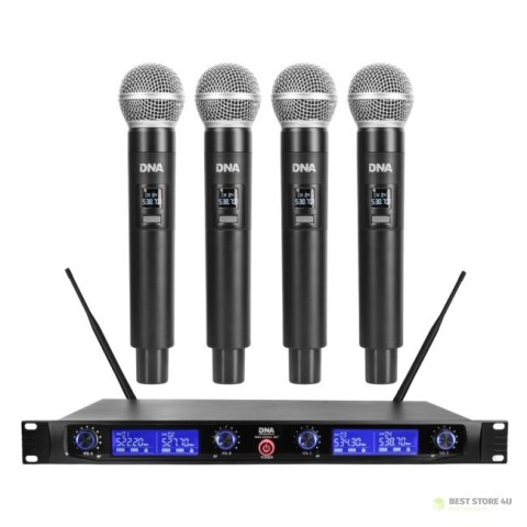 DNA WM4 VOCAL SET mikrofon bezprzewodowy 4x nadajn