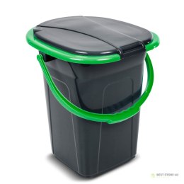 GREENBLUE TOALETA TURYSTYCZNA, CZARNO-ZIELONA GB320BG