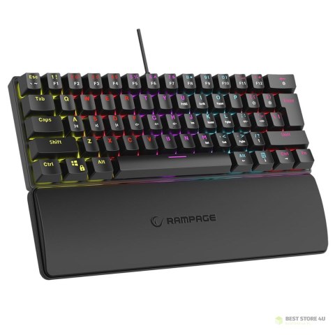 Przewodowa klawiatura mechaniczna - Rampage PLOWER K60