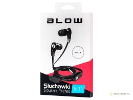32-731# Słuchawki blow b-11 black douszne