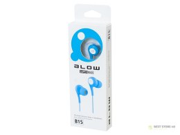 32-782# Słuchawki blow b-15 blue douszne
