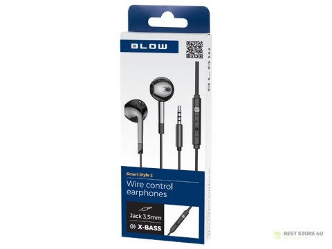 32-830# Słuchawki blow b-17 black minijack 32-830# Słuchawki blow b-17 black minijack