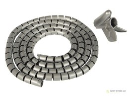42-126# Organizer maskownica kabli 2m szary