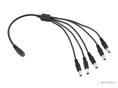 5830# Konektor do taśm led gniazdo dc 2,1/5,5 -5 wtyków 5830# Konektor do taśm led gniazdo dc 2,1/5,5 -5 wtyków