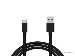 66-125# Przyłącze usb 3.0 a - usb-c 2m czarne blister