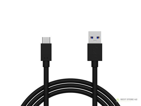 66-125# Przyłącze usb 3.0 a - usb-c 2m czarne blister