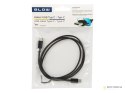 66-149# Przyłącze usb-c - usb-c 2.0 1,0m czarne