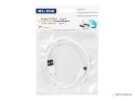66-151# Przyłącze usb 2.0 a - usb-c 1m białe