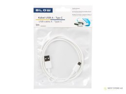 66-151# Przyłącze usb 2.0 a - usb-c 1m białe