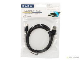 66-154# Przyłącze usb 2.0 a - usb-c 1,5m czarne