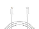 66-158# Przyłącze usb-c -iphone 1m białe woreczek