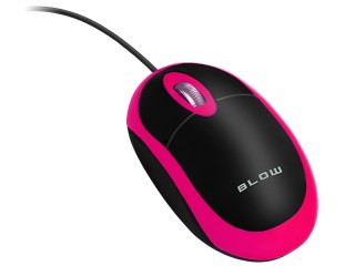 Mysz optyczna blow mp-20 usb różowa