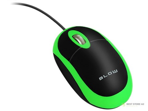 84-016# Mysz optyczna blow mp-20 usb zielona 84-016# Mysz optyczna blow mp-20 usb zielona