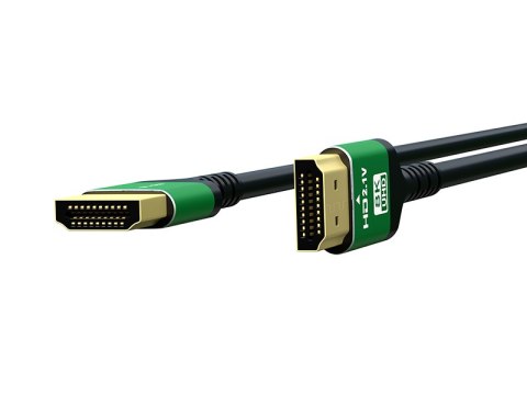 HDMI a HDMI připojení 8K zelená přímá 1M