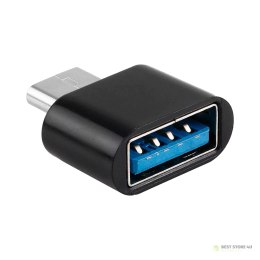 Adapter USB gniazdo A - wtyk typu C OTG