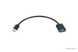 Adapter USB gniazdo A - wtyk typu C OTG