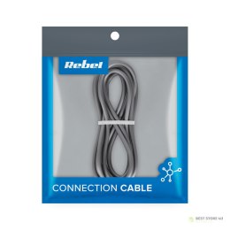Kabel USB 3.0 - USB typu C REBEL 100 cm