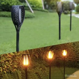 Lampa ogrodowa solarna - pochodnia 23559