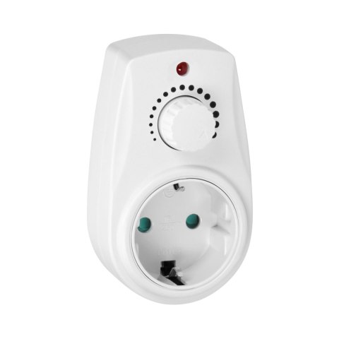 Ściemniacz z dodatkowym gniazdem sieciowym 2P+Z (Schuko), max.280W