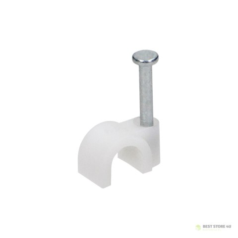 Uchwyt kablowy okrągły fi 12 mm (100szt) Uchwyt kablowy okrągły fi 12 mm (100szt)