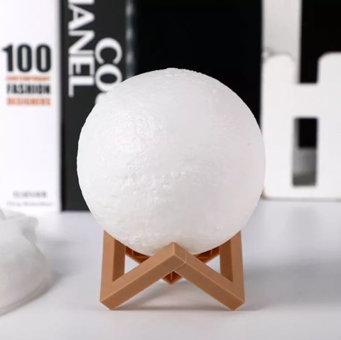 ZD88 Lampka księżyc zimny biały