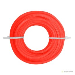 Żyłka do podkaszarki kwadratowa śr.3 mm, dł.15 m