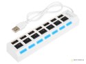 86-074# Rozgałęźnik usb wt.a-7xgn.a hub-06 biały