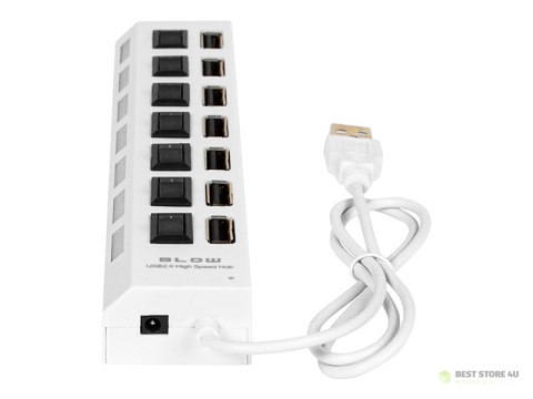 86-074# Rozgałęźnik usb wt.a-7xgn.a hub-06 biały 86-074# Rozgałęźnik usb wt.a-7xgn.a hub-06 biały