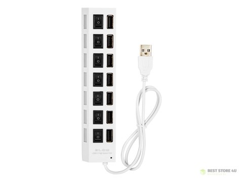 86-074# Rozgałęźnik usb wt.a-7xgn.a hub-06 biały 86-074# Rozgałęźnik usb wt.a-7xgn.a hub-06 biały