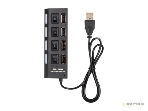 86-075# Rozgałęźnik usb wt.a-4xgn.a hub-07 czarny 86-075# Rozgałęźnik usb wt.a-4xgn.a hub-07 czarny