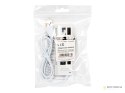 86-076# Rozgałęźnik usb wt.a-4xgn.a hub-07 biały