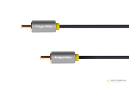 Kabel 1RCA-1RCA 1m Kruger&Matz Basic