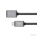 Kabel USB - micro USB gniazdo-wtyk 0,2 m Kruger&Matz