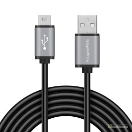 Kabel USB - mini USB 1m Kruger&Matz Basic