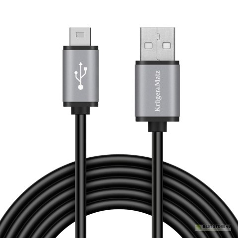 Kabel USB - mini USB 1m Kruger&Matz Basic Kabel USB - mini USB 1m Kruger&Matz Basic