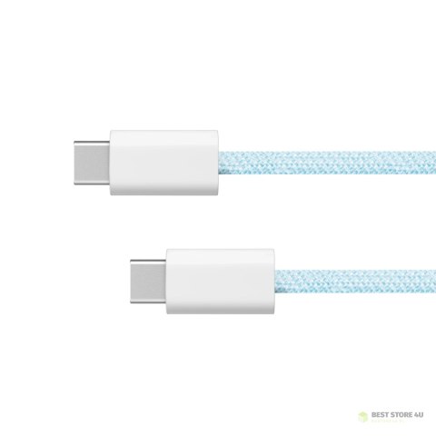 Kabel USB typu C - USB typu C 100 W 1 m niebieski Kruger&Matz Basic Kabel USB typu C - USB typu C 100 W 1 m niebieski Kruger&Matz Basic