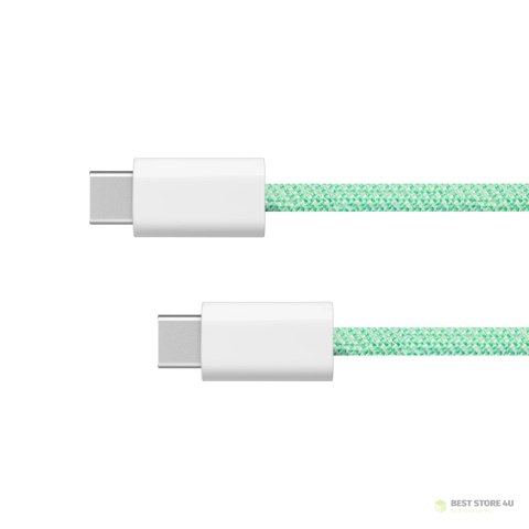 Kabel USB typu C - USB typu C 100 W 1 m zielony Kruger&Matz Basic Kabel USB typu C - USB typu C 100 W 1 m zielony Kruger&Matz Basic