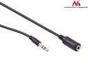 MCTV-821 42205 Przewód jack 3.5mm wtyk-gniazdo 5m czarny