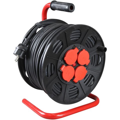 Przedłużacz elektr.bębnowy rr ps-bt g ip44/3*1.5/50m 4gs ce