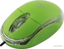 TM102G Titanum mysz przewod. 3d opt. usb raptor zielona