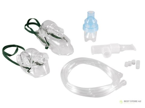 Zestaw masek i akcesoriów do inhalatorów Promedix PR-850 Zestaw masek i akcesoriów do inhalatorów Promedix PR-850