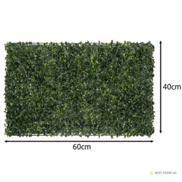 Żywopłot sztuczny na balkon 0,4x0,6cm Gardlov25390