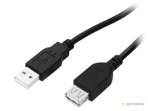 66-019# Przyłącze usb a - a 1,5m wtyk-gniazdo zawieszka