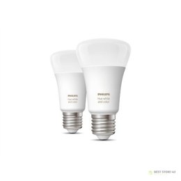 Philips Hue WCA 6,5W A60 E27 opakowanie 2 sztuki Philips Hue | Hue WCA 6,5W A60 E27, opakowanie 2 sztuki | E27 | 6,5 W | RGBW 20